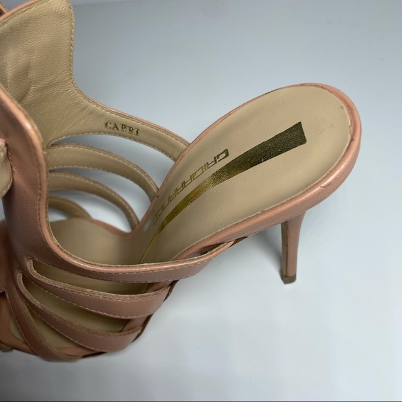 Italian high heels Grigiarancio  size 7. - Picture 7 of 11